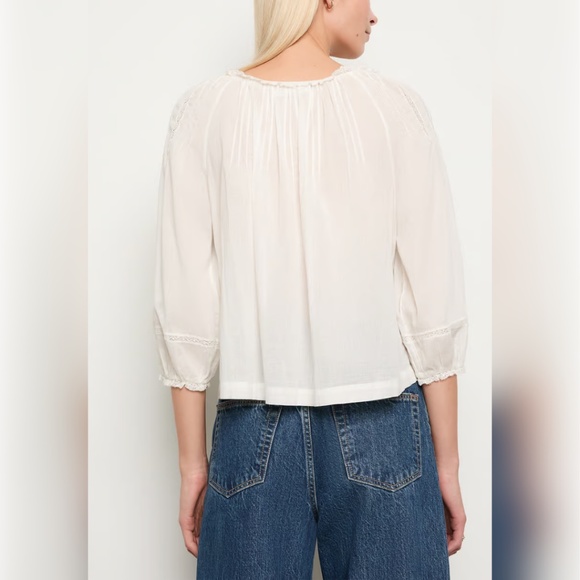 DÔEN Abigail Top, Size XS, in Salt - Picture 5 of 14